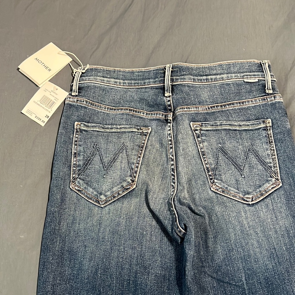 Mother the Stunner Zip Ankle Fray